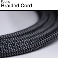GE Pro Extension Cord with Surge Protection, 15ft., 3-Outlet Surge Black/Gray