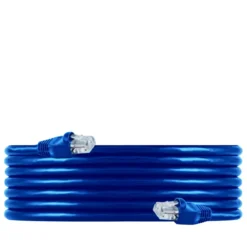 GE Pro 25ft. Cat6 Ethernet Internet Cable, Blue