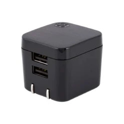GE Pro 2-USB Wall Charger, Black