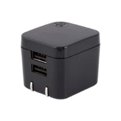 GE Pro 2-USB Wall Charger, Black
