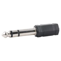 GE Stereo Headphone Adapter, Black