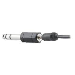 GE Stereo Headphone Adapter, Black