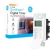 GE SunSmart Indoor In-Wall 7-Day Digital Timer, White