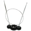 GE Traditional Loop and Rabbit Ears HD Antenna, Black