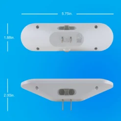 GE UltraBright Plug-In Automatic LED Light Bar, White, 2 Pack