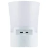 GE UltraBrite Sconce Light Sensing LED Night Light, White