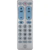 GE UltraPro 2-Device Universal Remote Control, Brushed Silver