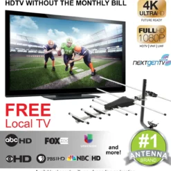 GE UltraPro Outdoor Yagi TV Antenna