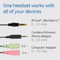 GE Universal All-in-One Hands-Free Earset