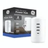 GE USB Desktop Charging Station, White