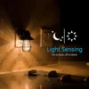GE Vintage Cage Frame Light Sensing LED Night Light, Black, 4 Pack