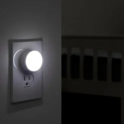 Lights by Night GLO Dot Light Sensing LED Night Light, White, 2 Pack