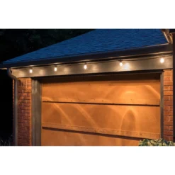 Lights by Night LED Bistro String Lights, 24 Bulbs, 48ft. Black Cord