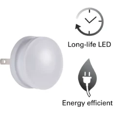 Lights by Night LED GLO Dot Night Lights, 6 Pack