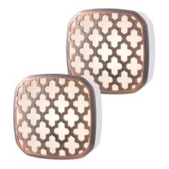 Lights by Night Light Sensing LED Night Light, 2 Pack, Bronze