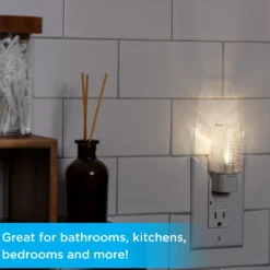 Lights by Night Light Sensing LED Night Light, 4 Pack, White