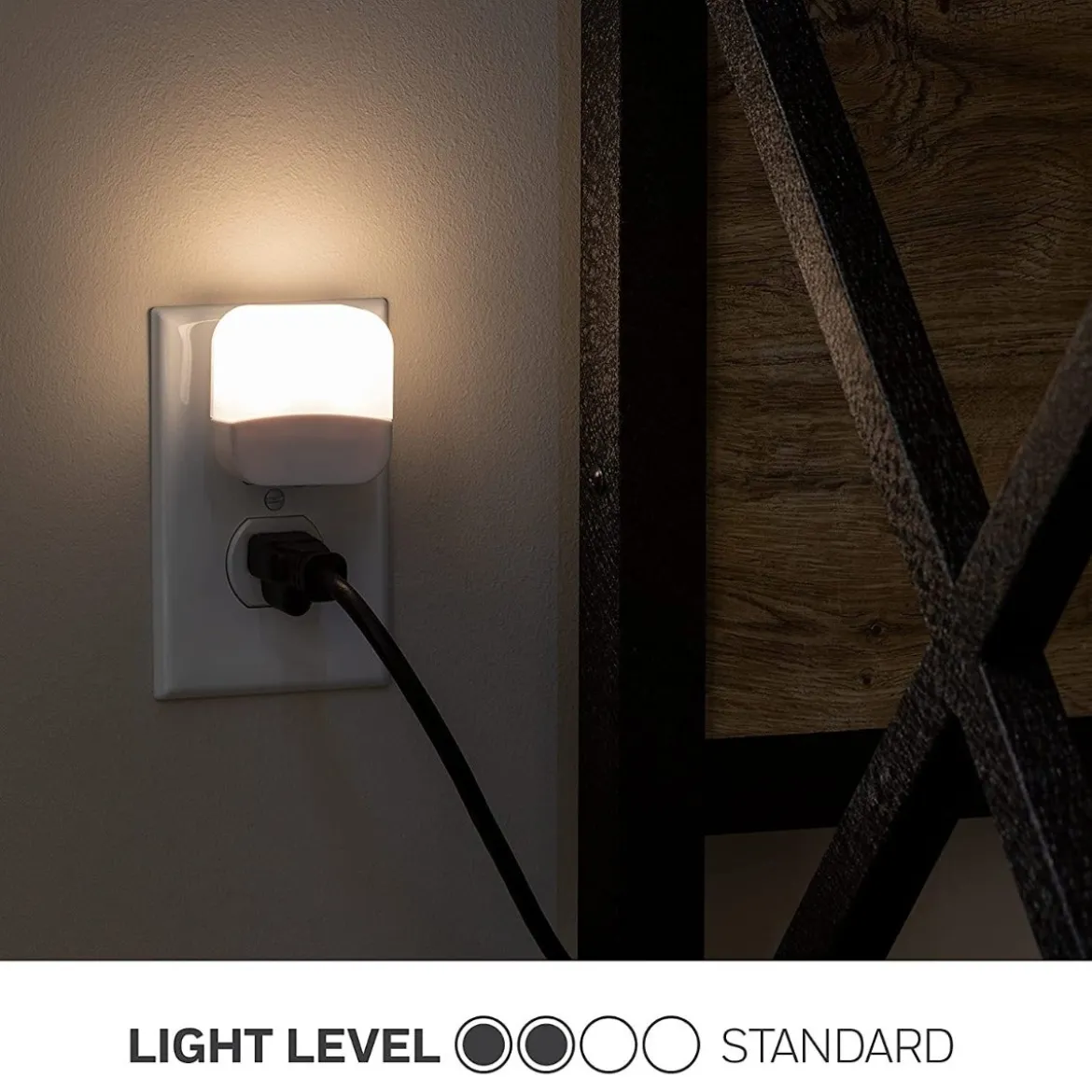 Lights by Night Mini Light Sensing LED Night Light, 6 Pack, White