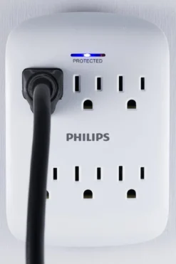 Philips 6 AC Wall Tap, 2pk