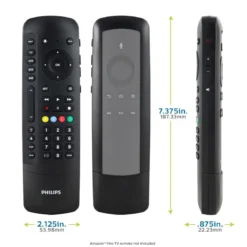 Philips 4-Device Universal Companion Remote for Fire TV, Black