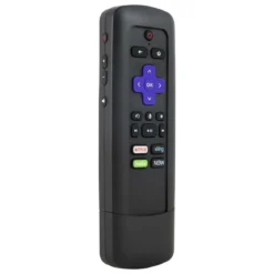 Philips 4-Device Universal Companion Remote for Roku with Flip and Slide Cradle, Black