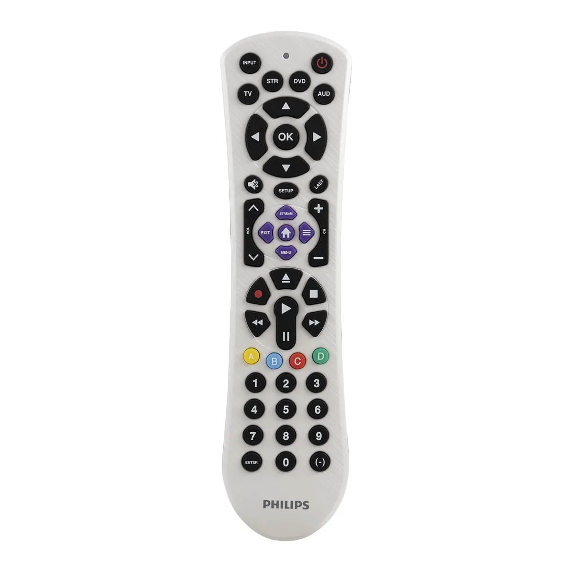 Philips 4-Device Universal Remote, Pearl White