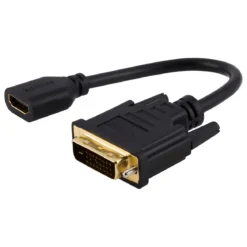 Philips DVI to HDMI Adapter, Black