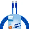 Philips Elite Cat6 Streaming Internet Cable, 7ft., Blue
