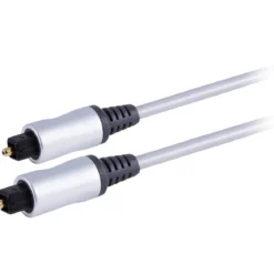 Philips Elite 6 ft. Toslink Cable, Silver