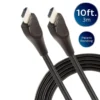 Philips EZ Grip 10ft. 4K HDMI Cable with Ethernet, Black