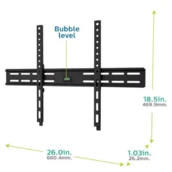 Philips Fixed TV Wall Mount, Up To 90in., Black