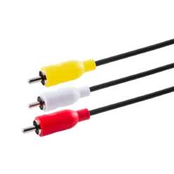 Philips 6 ft. Composite Audio/Video Cable, Black