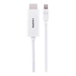Philips 6ft. Mini DisplayPort to HDMI Cable, White