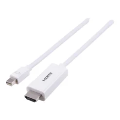 Philips 6ft. Mini DisplayPort to HDMI Cable, White