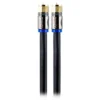 Philips 6ft. Quad Shield Coaxial Cable, Black