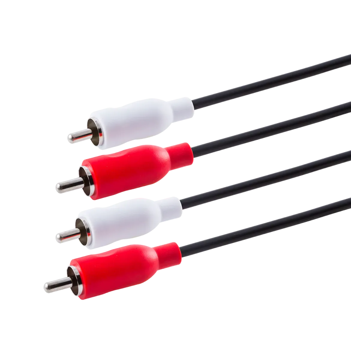 Philips 6ft. RCA Audio Cable, Black