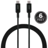 Philips 6ft. USB-C Charging Cable, Black