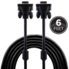 Philips 6 ft. VGA/SVGA Cable, Black