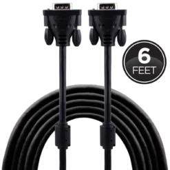 Philips 6 ft. VGA/SVGA Cable, Black