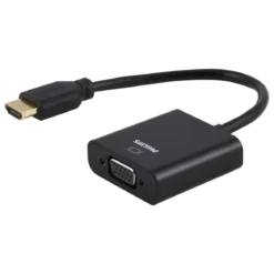 Philips HDMI to VGA Adapter, Black