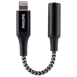 Philips 3.5mm Lightning Adapter, Black
