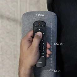 Philips OneTouch Streaming Replacement Remote Control, Streaming, Backlit, Black