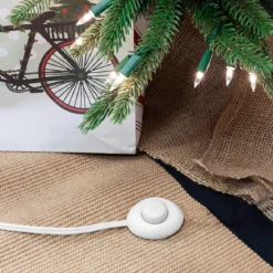 Philips 1-Outlet 9ft. Extension Cord with Foot Switch, White