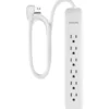 Philips 6-Outlet 4ft. Surge Protector, White