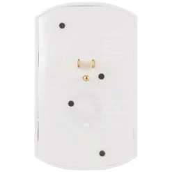 Philips 6-Outlet Wall Tap, White