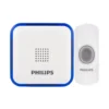 Philips Portable 32-Melody Doorbell Kit, White