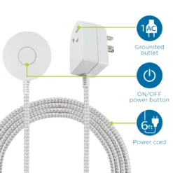 Philips Tabletop Switch with Braided Cord