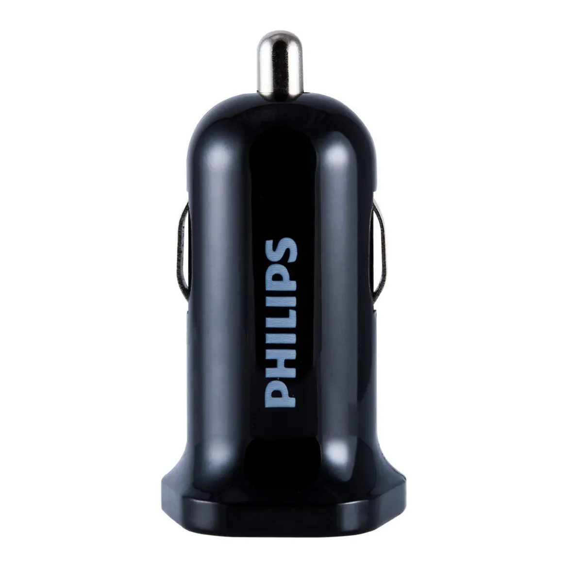 Philips 2-USB Car Charger, Black