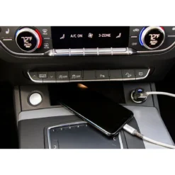 Philips 2-USB Car Charger, Black