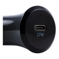 Philips 1-USB Car Charger with USB-C and Power Delivery, Black