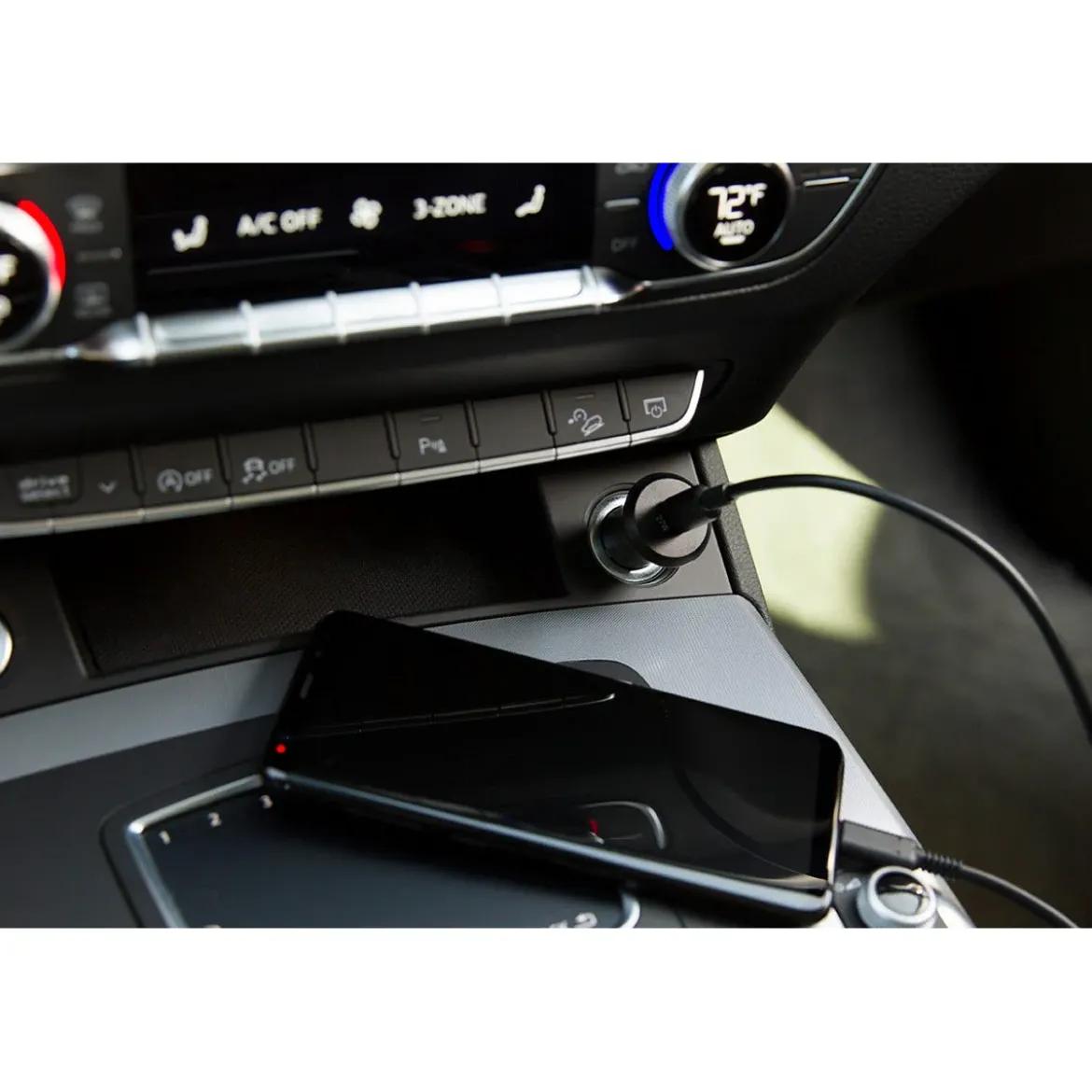 Philips 1-USB Car Charger with USB-C and Power Delivery, Black